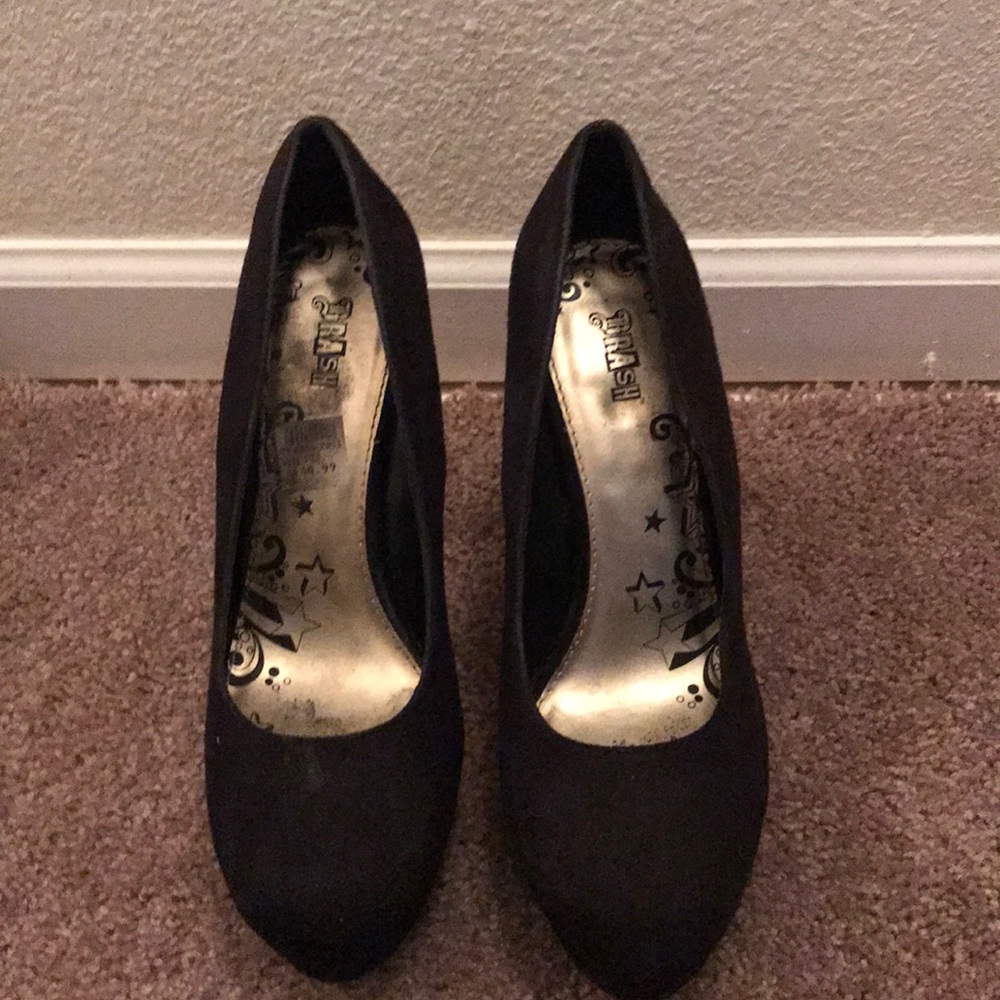 Black heels